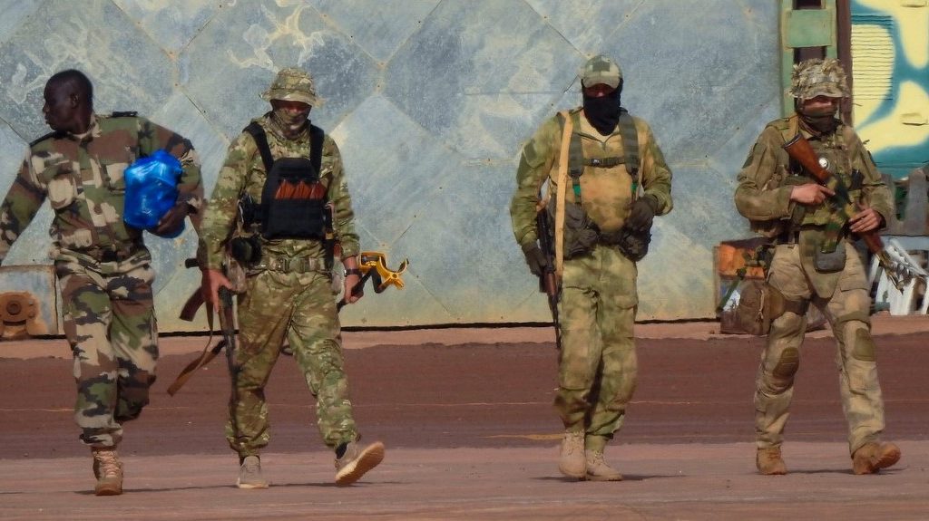 جنود من مجموعة فاغنر في مالي