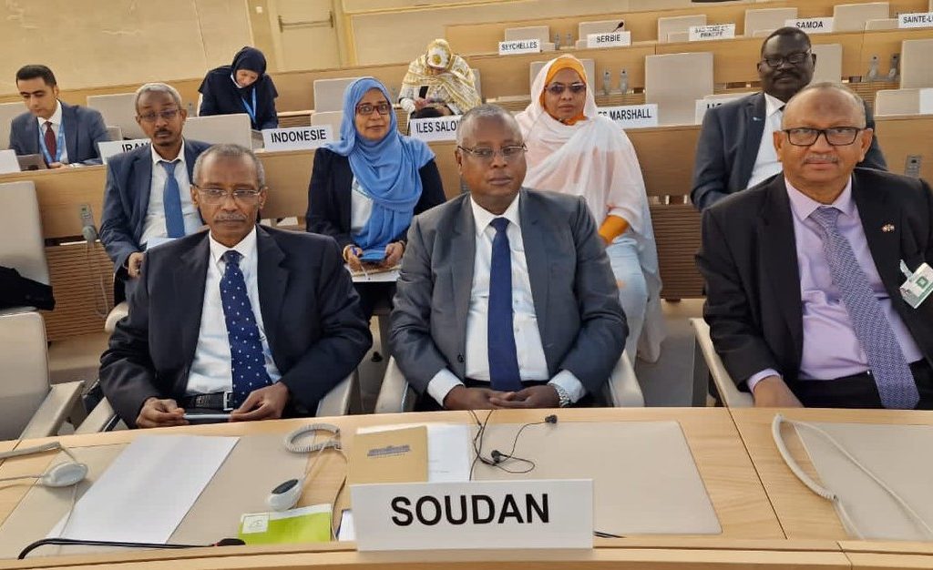 وفد السودان بمجلس حقوق الانسان